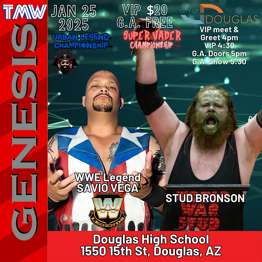 Thunder Mountain Wrestling: Genesis – Douglas, AZ