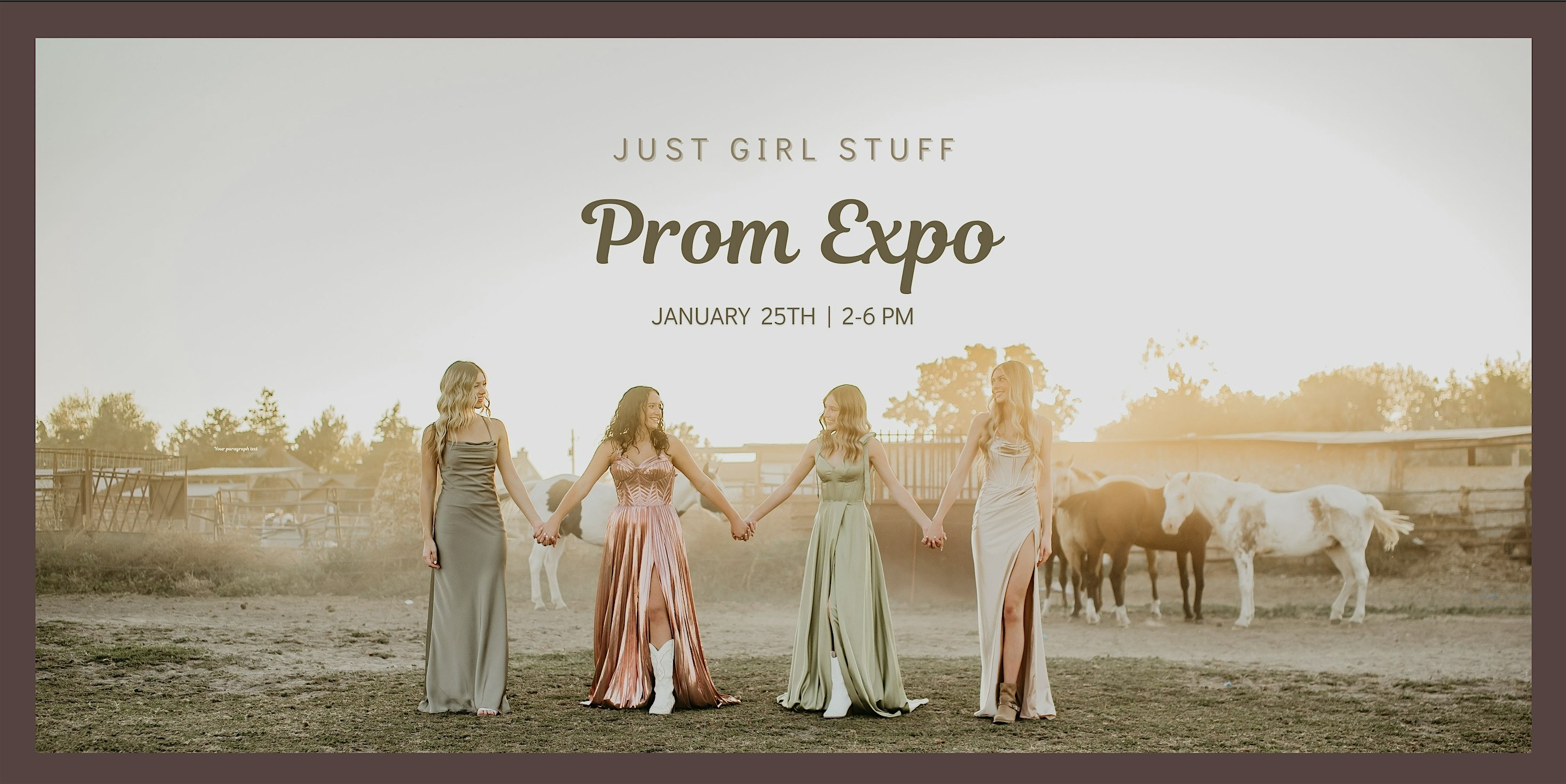 JUST GIRL STUFF PROM EXPO – Uintah, UT