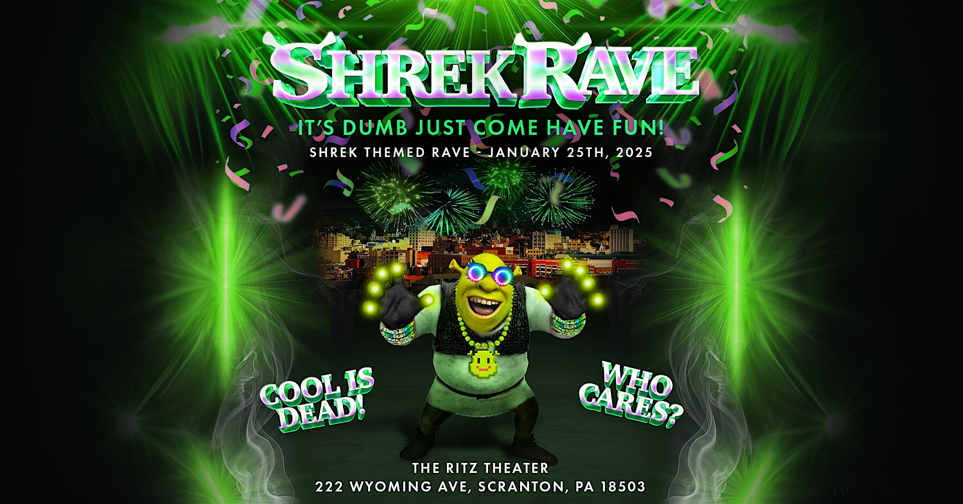 Shrek Rave – Scranton, PA