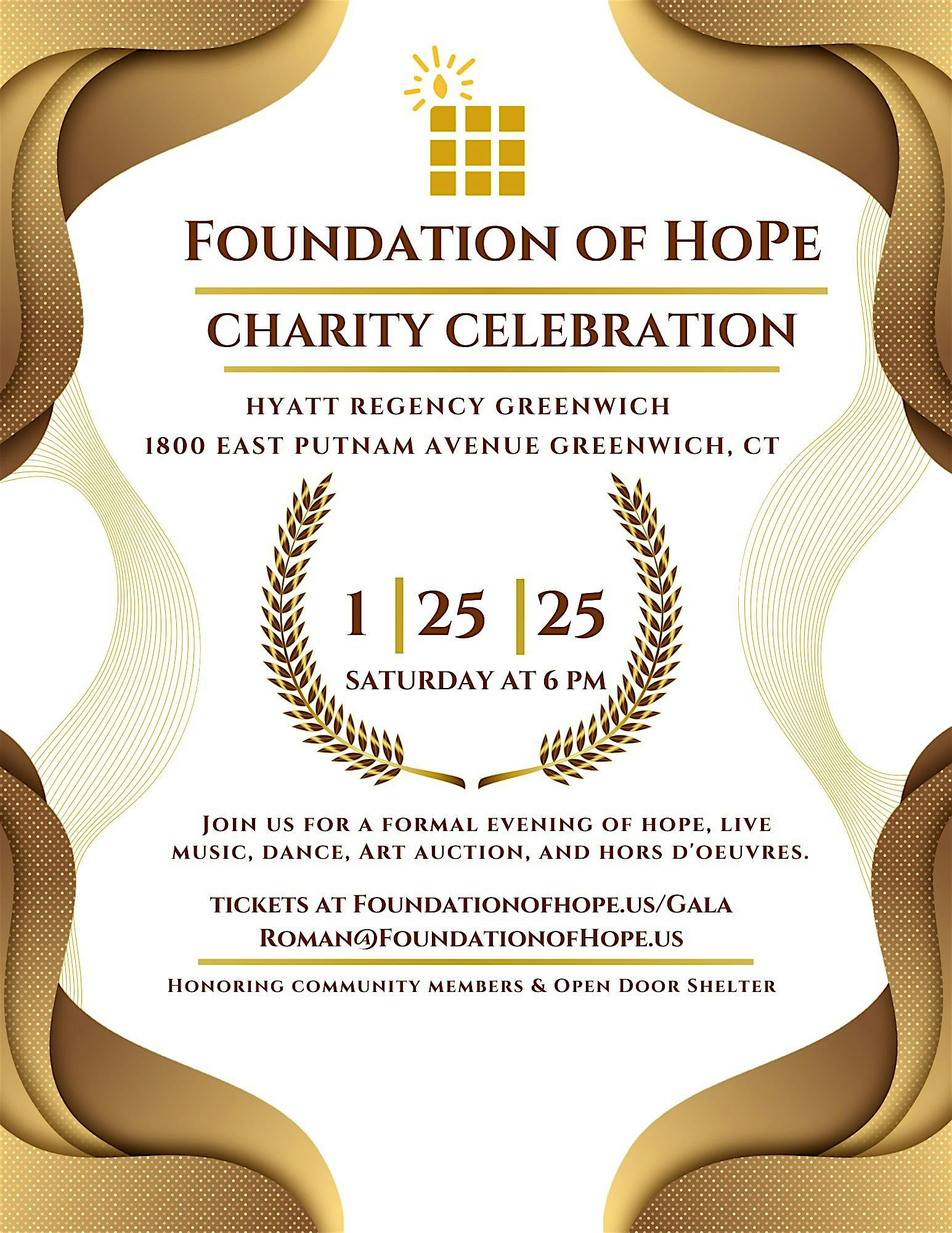 HOPE CHARITY CELEBRATION – Greenwich, CT