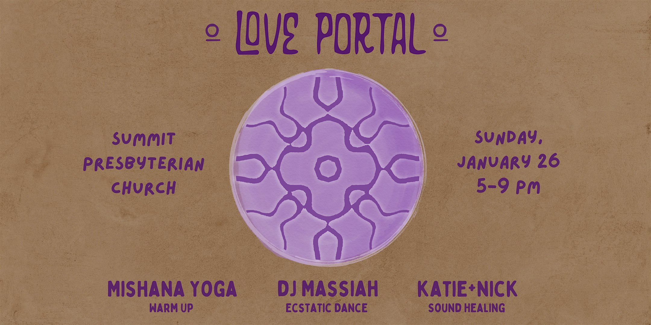 Love Portal ?? Ecstatic Dance @ Summit Presbyterian Church – Philadelphia, PA