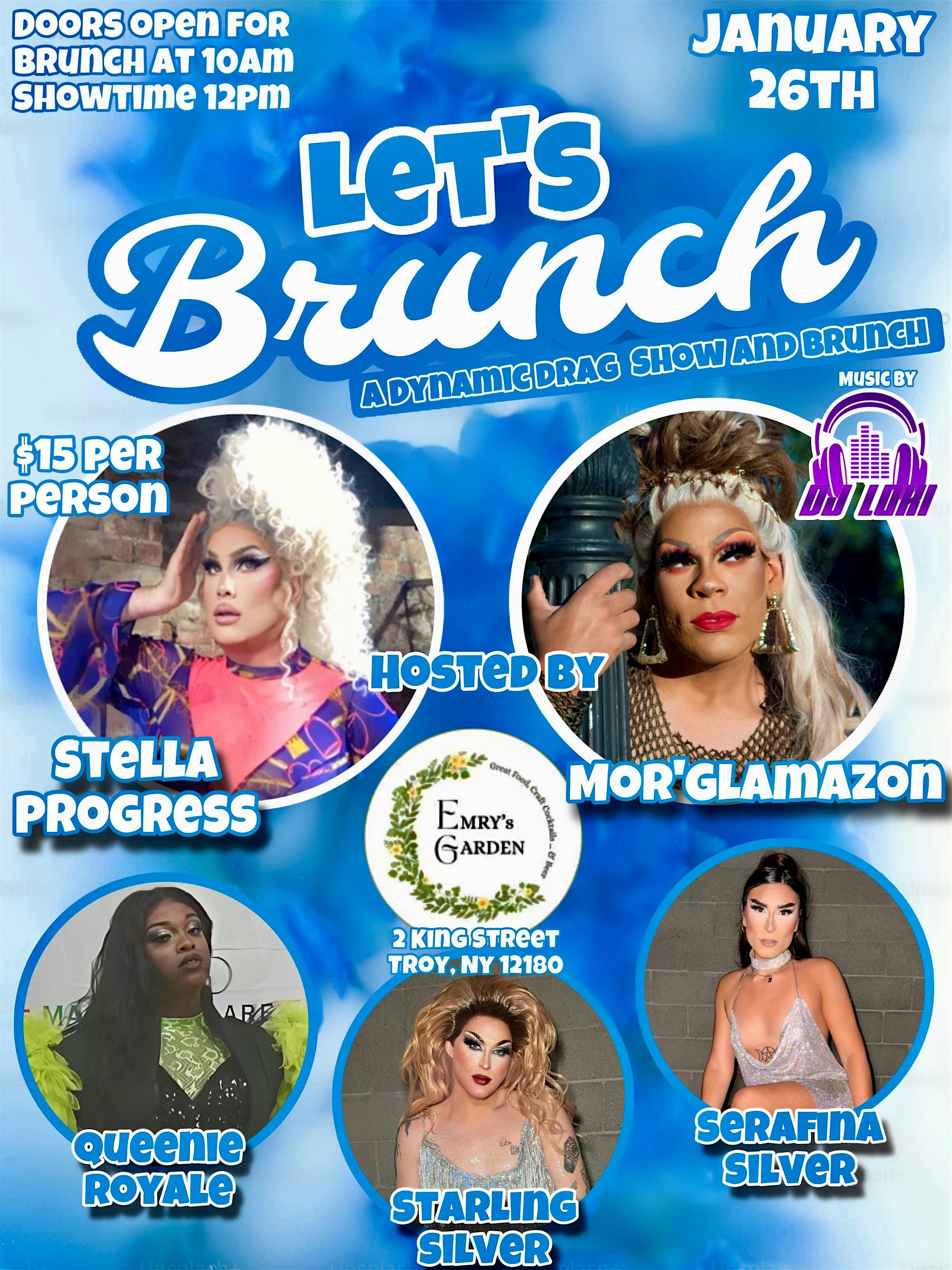 Lets Brunch: A Dynamic Drag Show and Brunch – Troy, NY