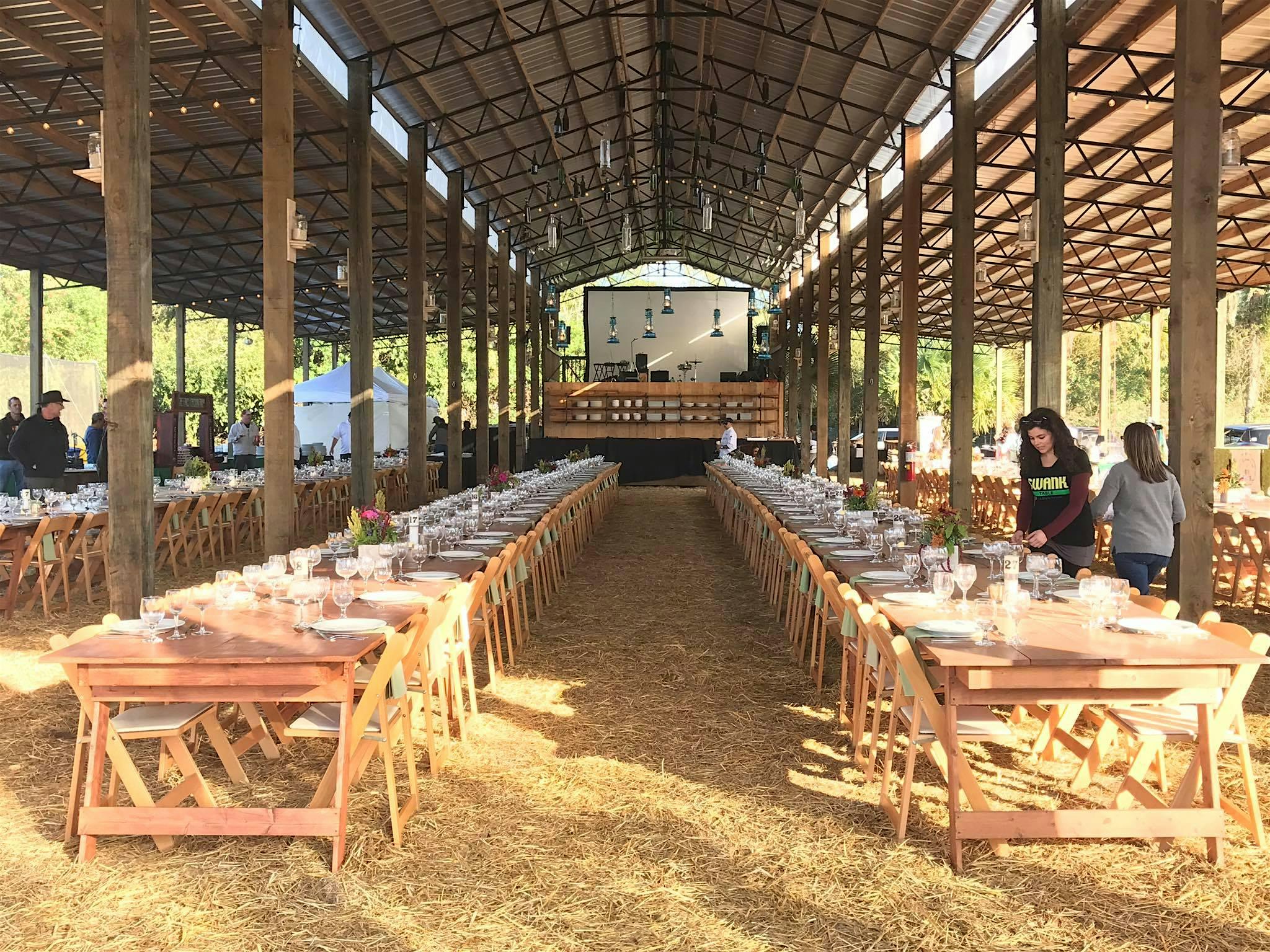 Swank Farms and Slow Food Miami: Tribute to Alice Waters Dinner – Loxahatchee, FL