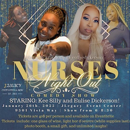 2nd Annual Nurses Night Out Comedy Show – Garfield Heights, OH