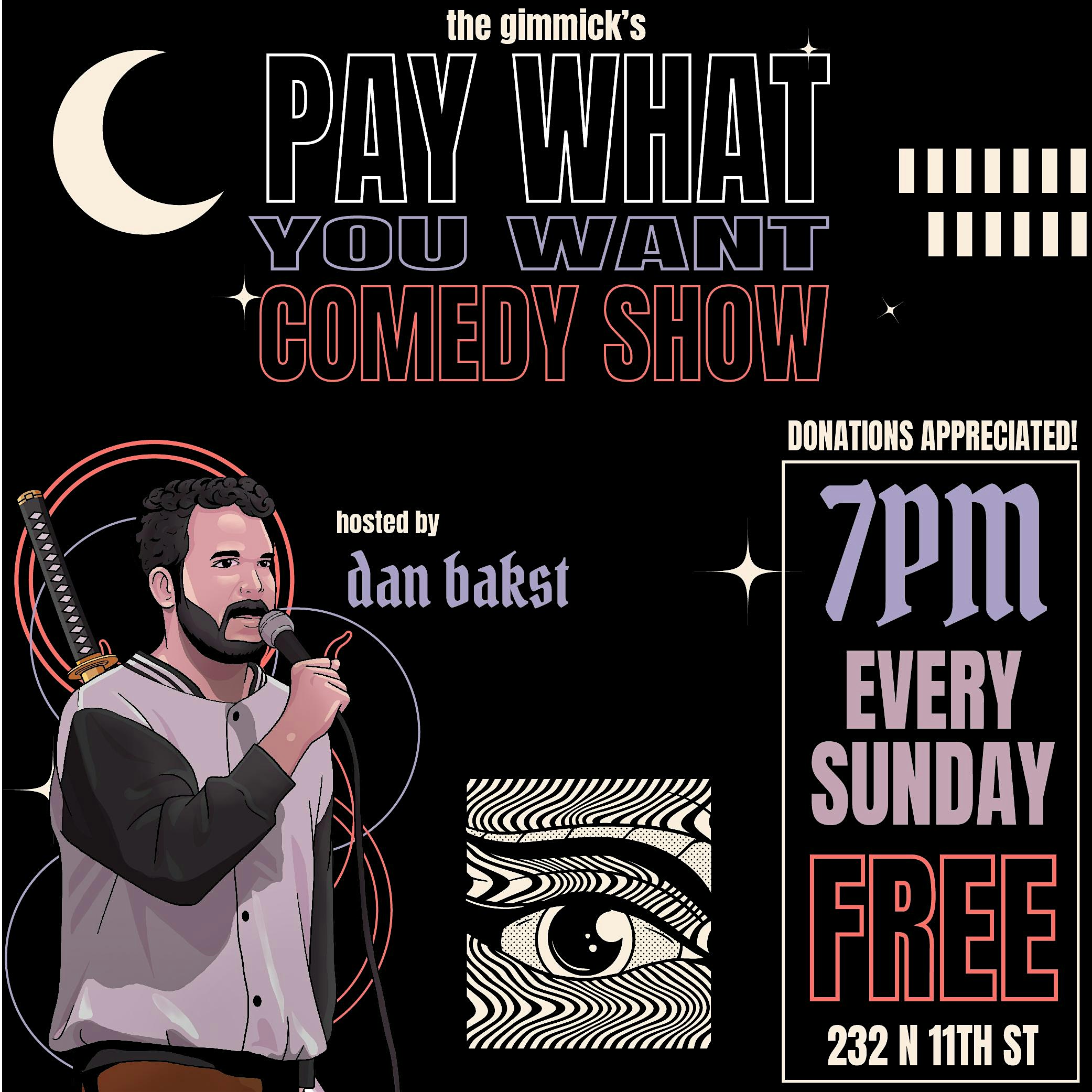 PAY WHAT YOU WANT COMEDY SHOW! BYOB! FREE! – Tampa, FL