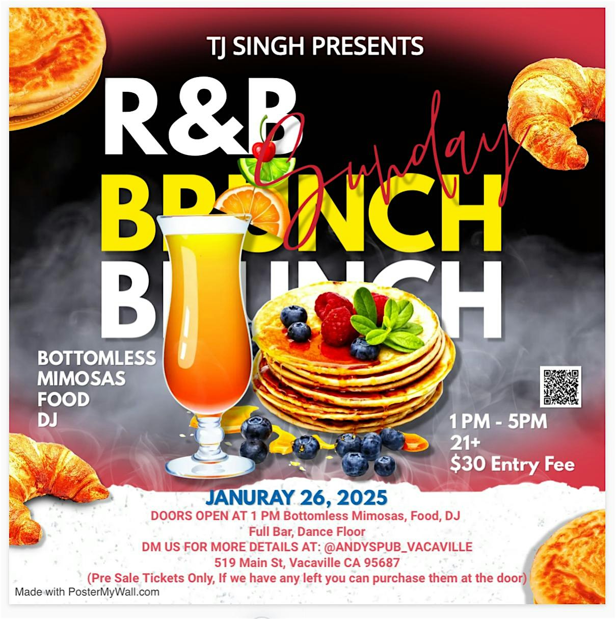 R&B Brunch Vacaville Bottomes Mimosas – Vacaville, CA