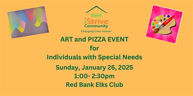 Art and Pizza Event – Red Bank, NJ