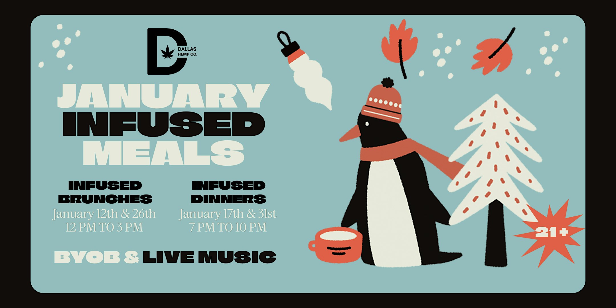 DHC January 26th Infused Brunch – Dallas, TX