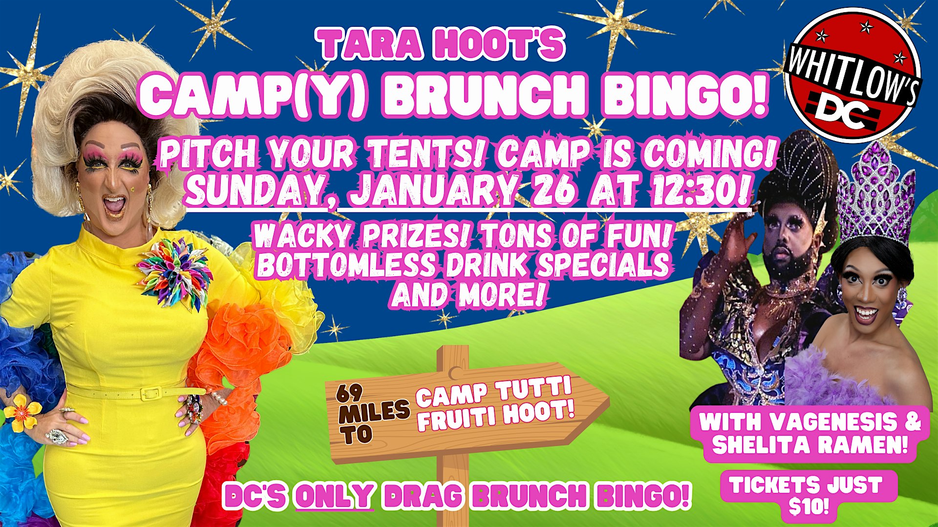 Tara Hoot’s Camp(y) Brunch Bingo – Washington, DC