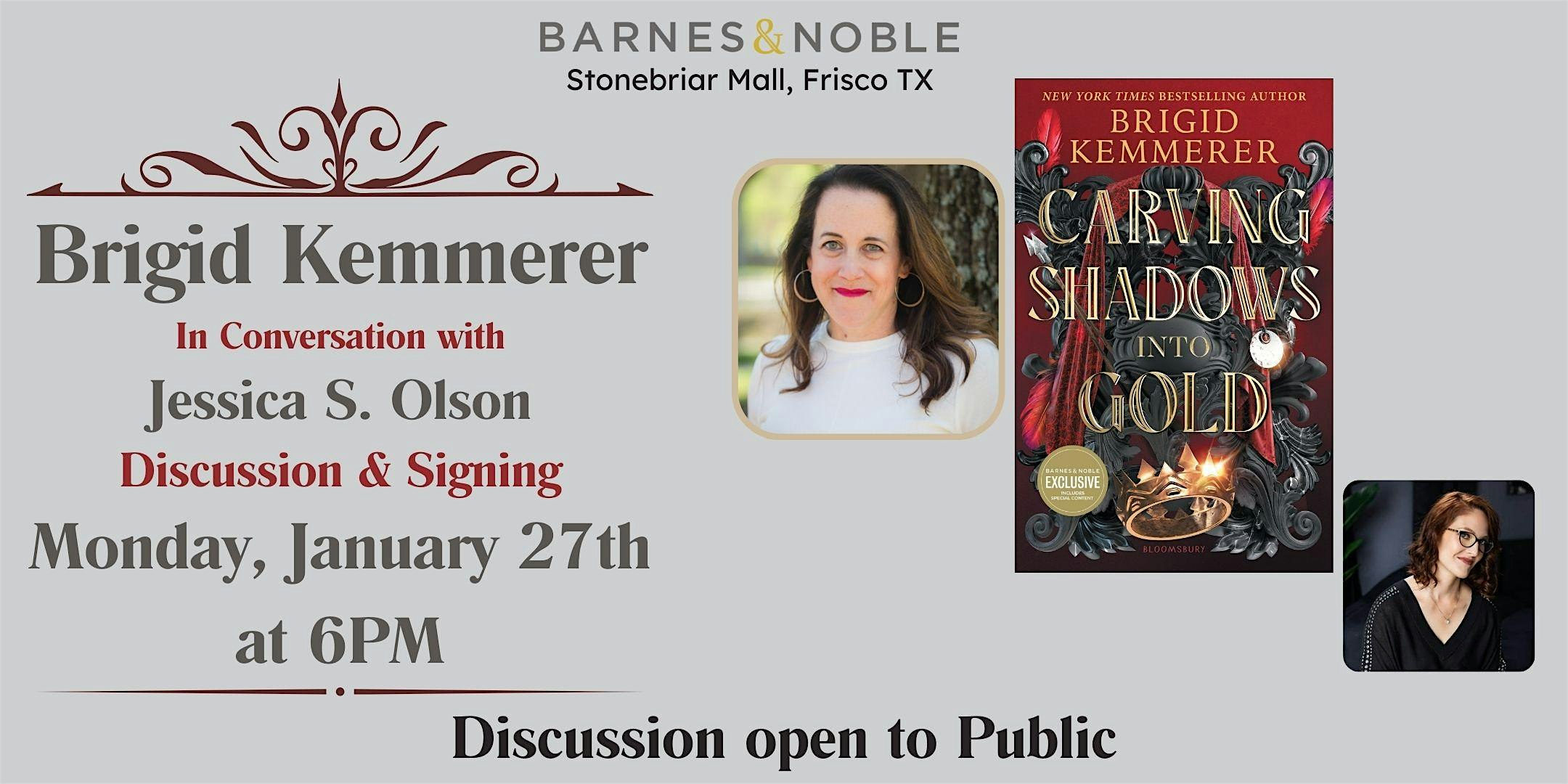 Brigid Kemmerer celebrates CARVING SHADOWS INTO GOLD at B&N-Frisco, TX – Frisco, TX