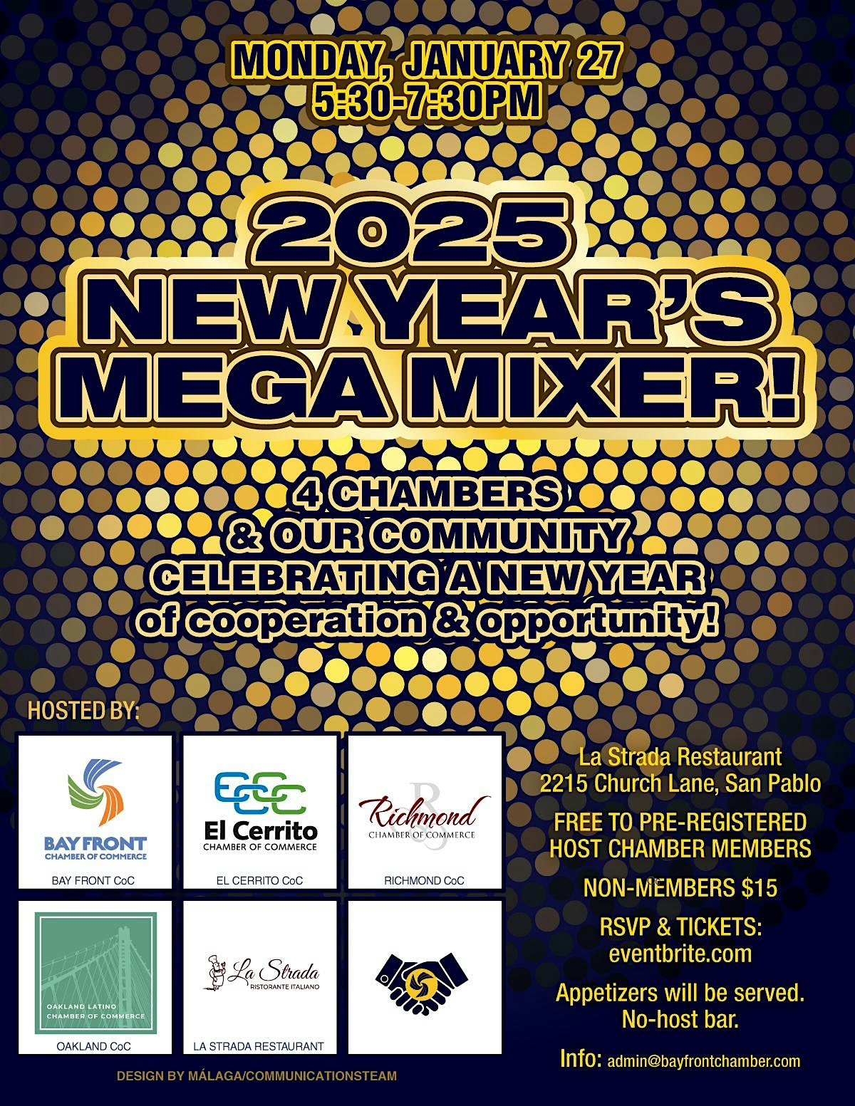 NEW YEAR MEGA MIXER – San Pablo, CA