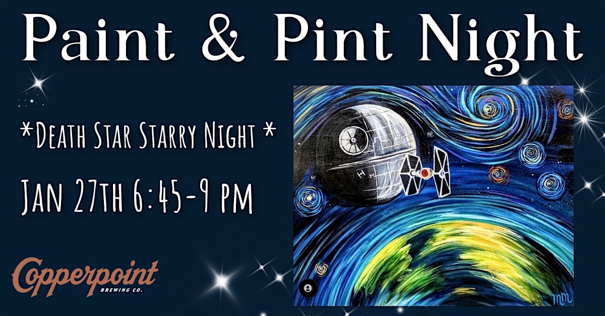 Death Star-ry Night Paint Night – Boynton Beach, FL