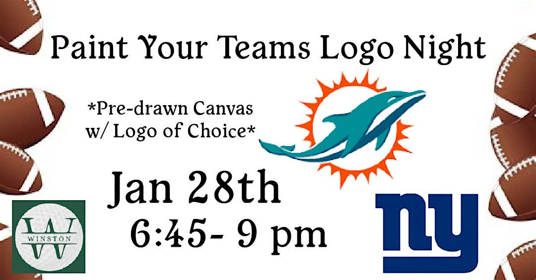 Paint Your Teams Logo Paint Night – Lake Worth Beach, FL