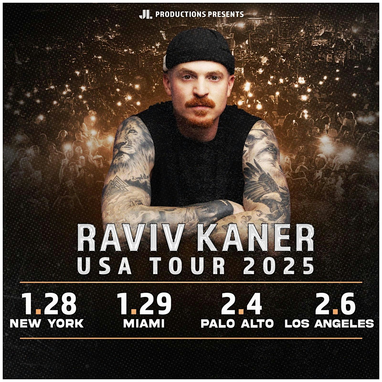 RAVIV KANER LIVE IN NYC – New York, NY