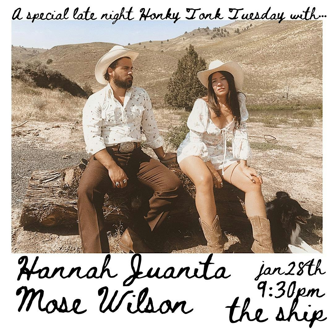 Hannah Juanita & Mose Wilson ~ A special late night Honky Tonk Tuesday! – Kansas City, MO