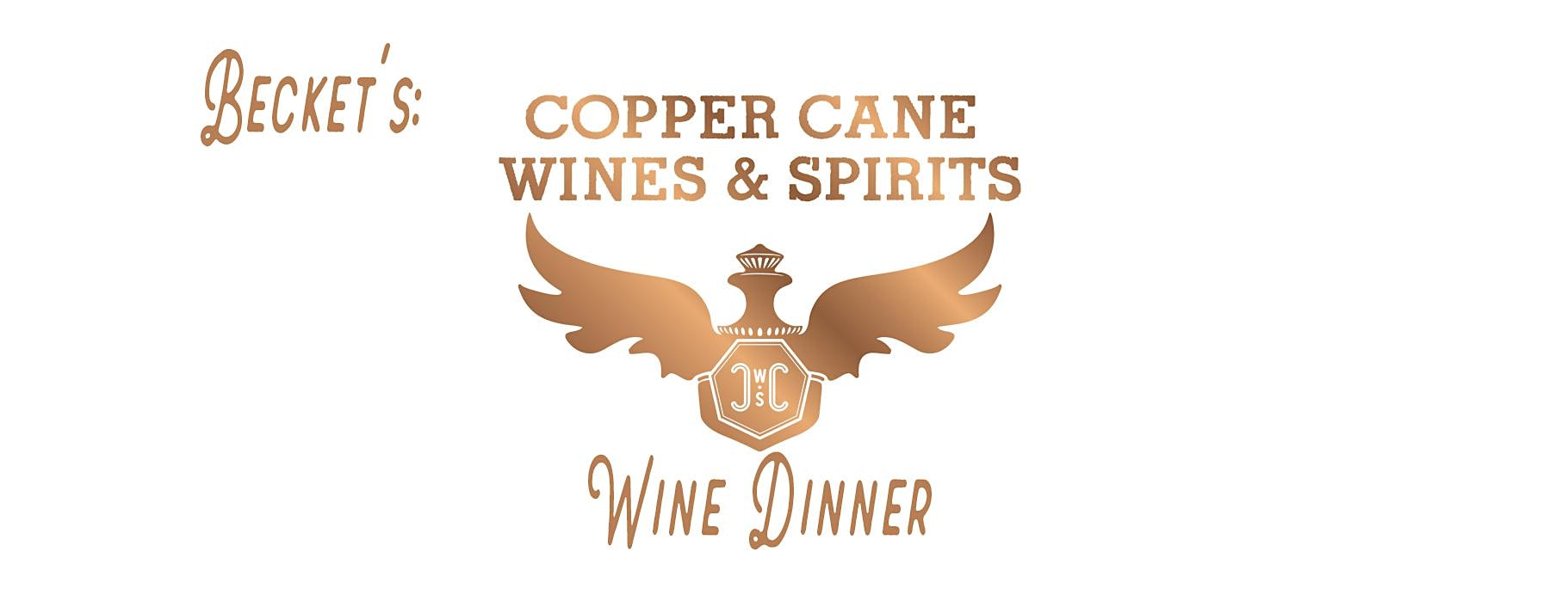 Becket’s Copper Cane Wine Dinner – Oshkosh, WI