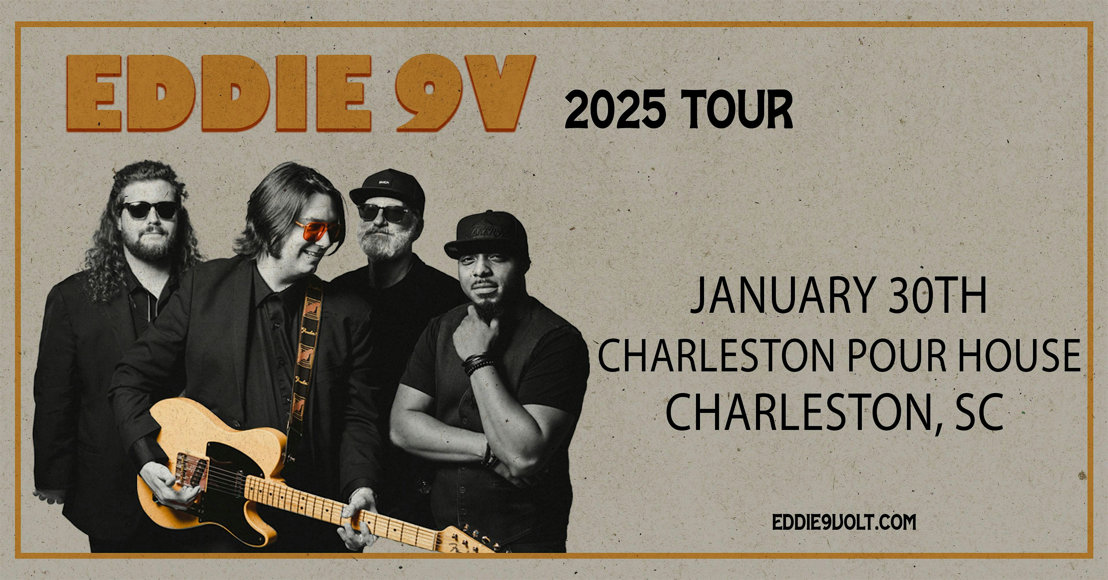 Eddie 9V w/ Paul McDonald & the Mourning Doves – Charleston Pour House, SC