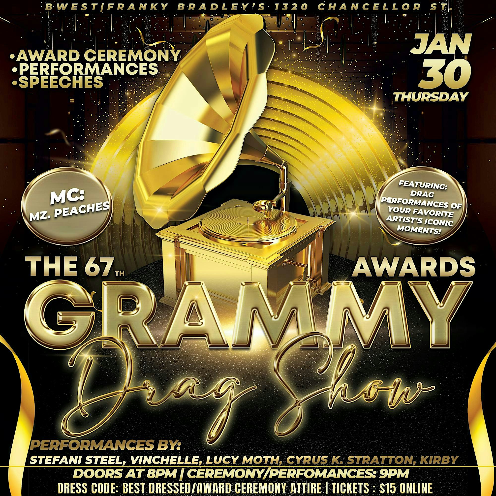 The 67th Grammys Awards: Drag Show – Philadelphia, PA