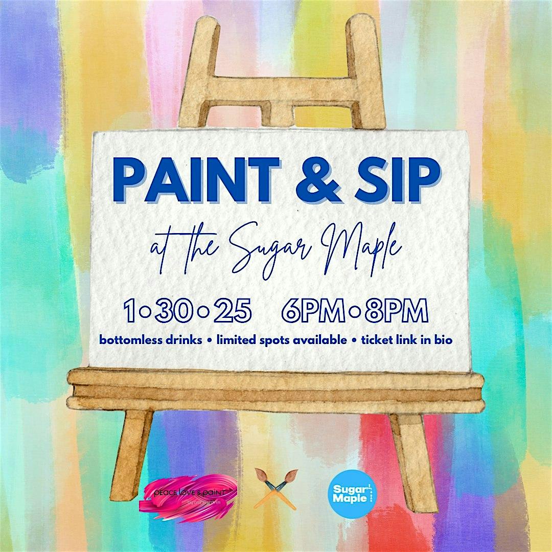 Paint and Sip at Sugar Maple – Milwaukee, WI