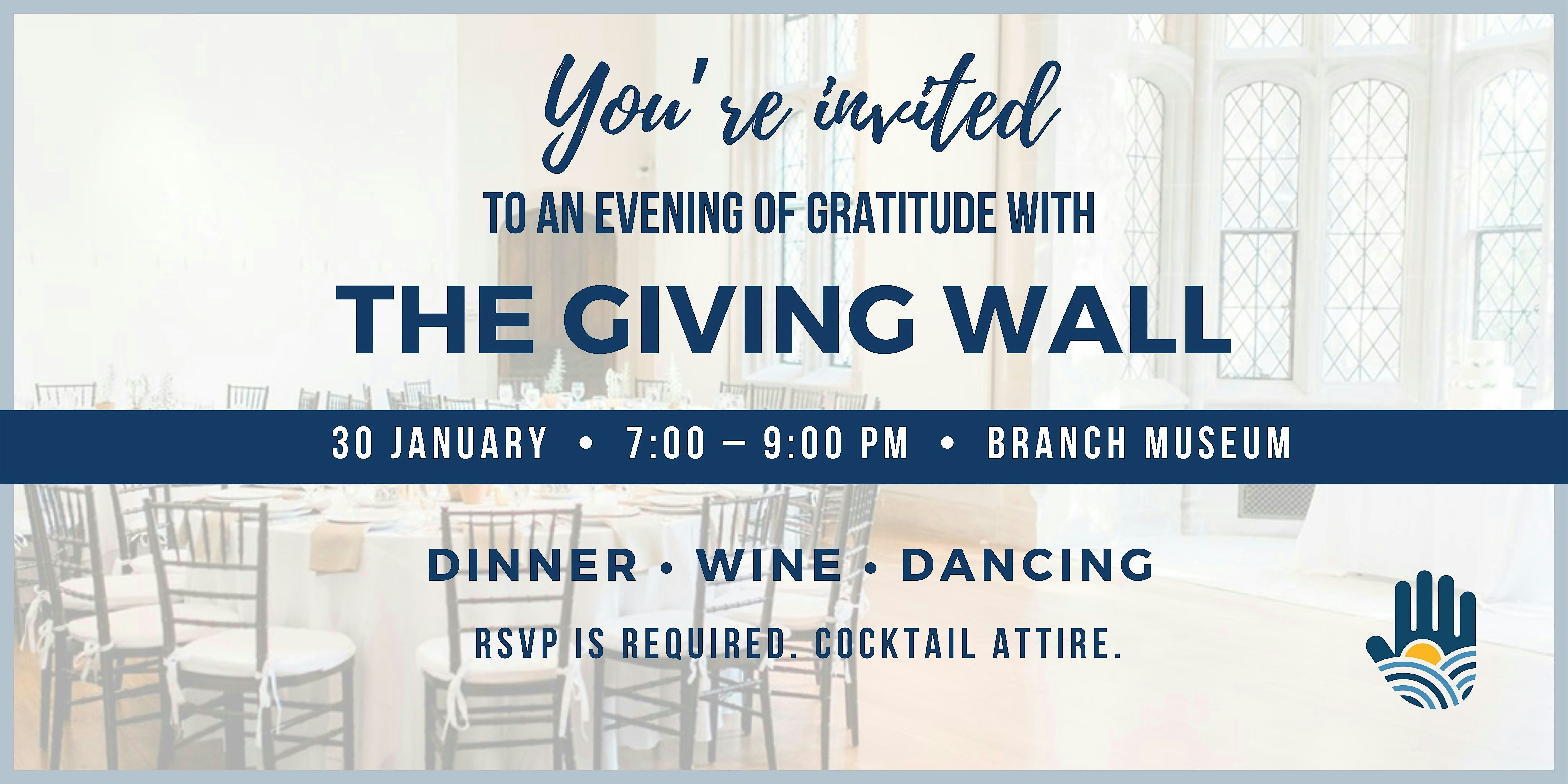 The Giving Wall’s Evening of Gratitude – Richmond, VA