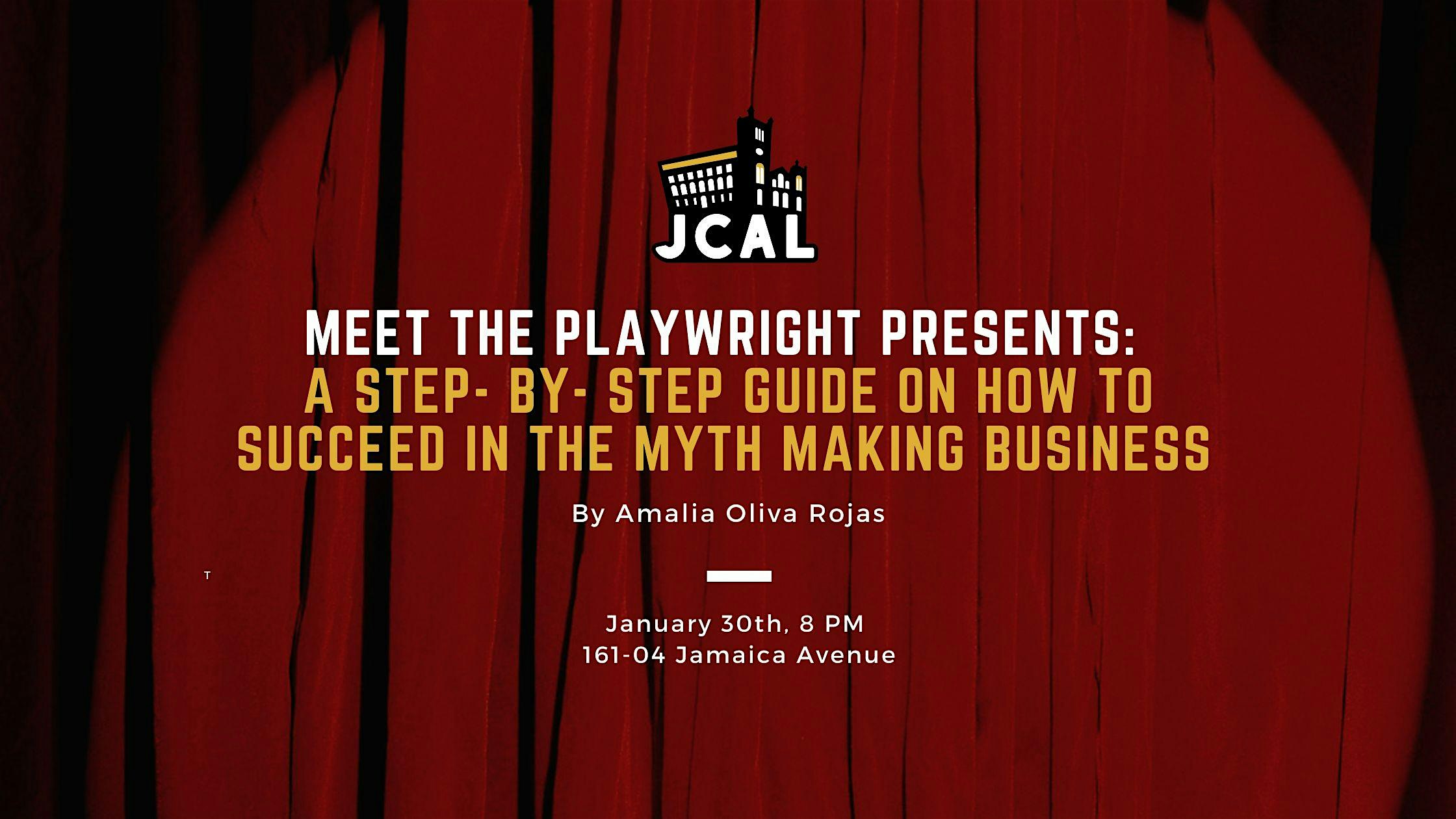 Meet the Playwright Presents: Amalia Oliva Rojas – Queens, NY