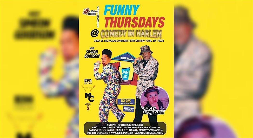 Funny Thursdays Harlem – New York, NY