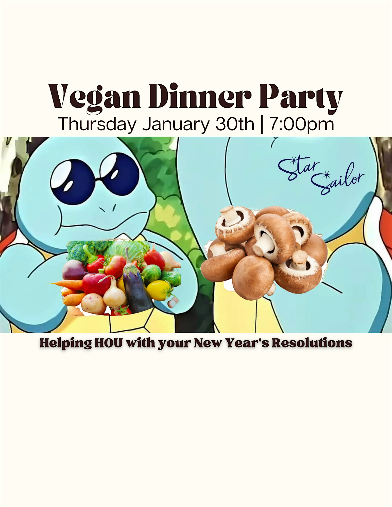 Vegan Dinner to Kick Start your 2025 Resolutions – Houston, TX