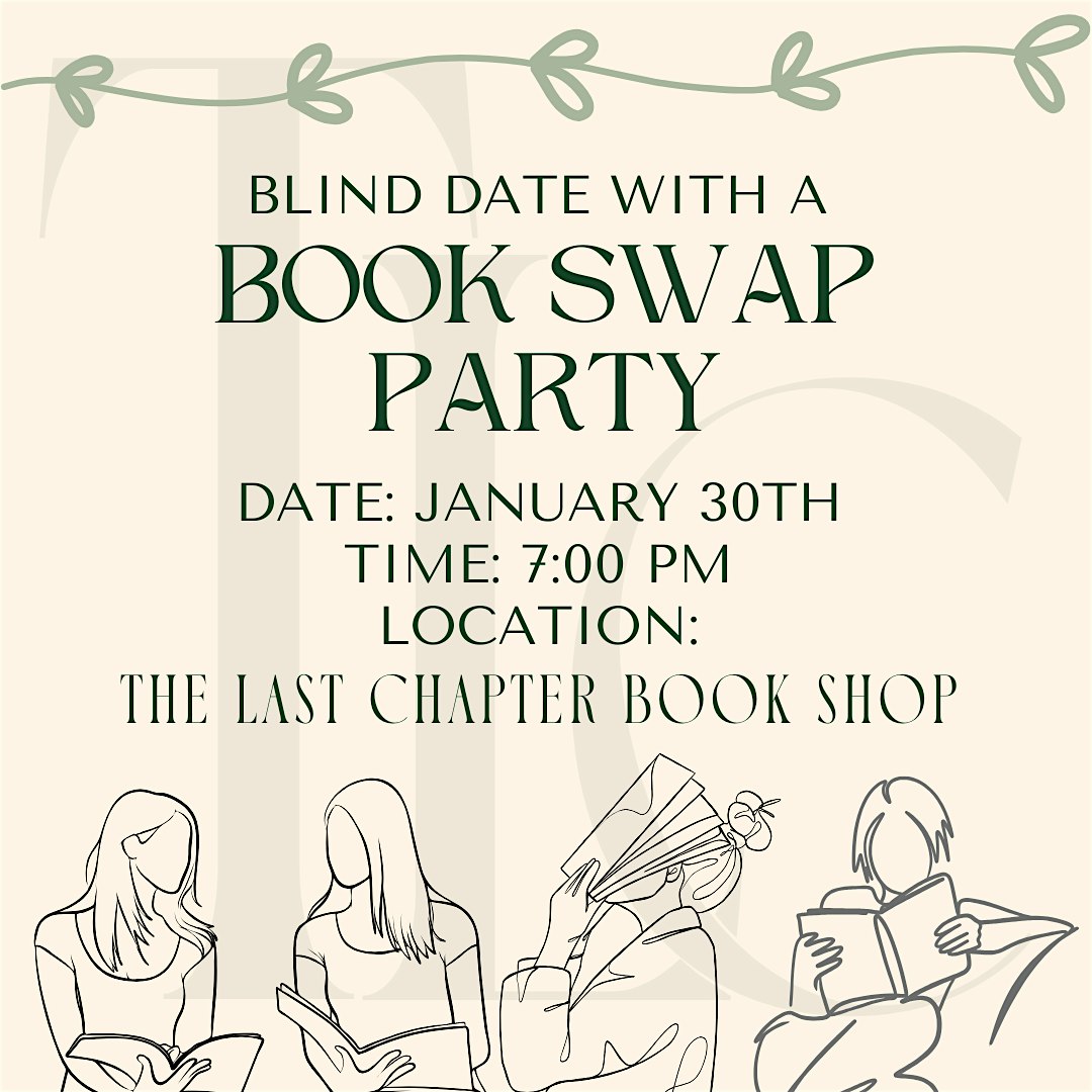 Blind Book with a Book Swap Party – Chicago, IL