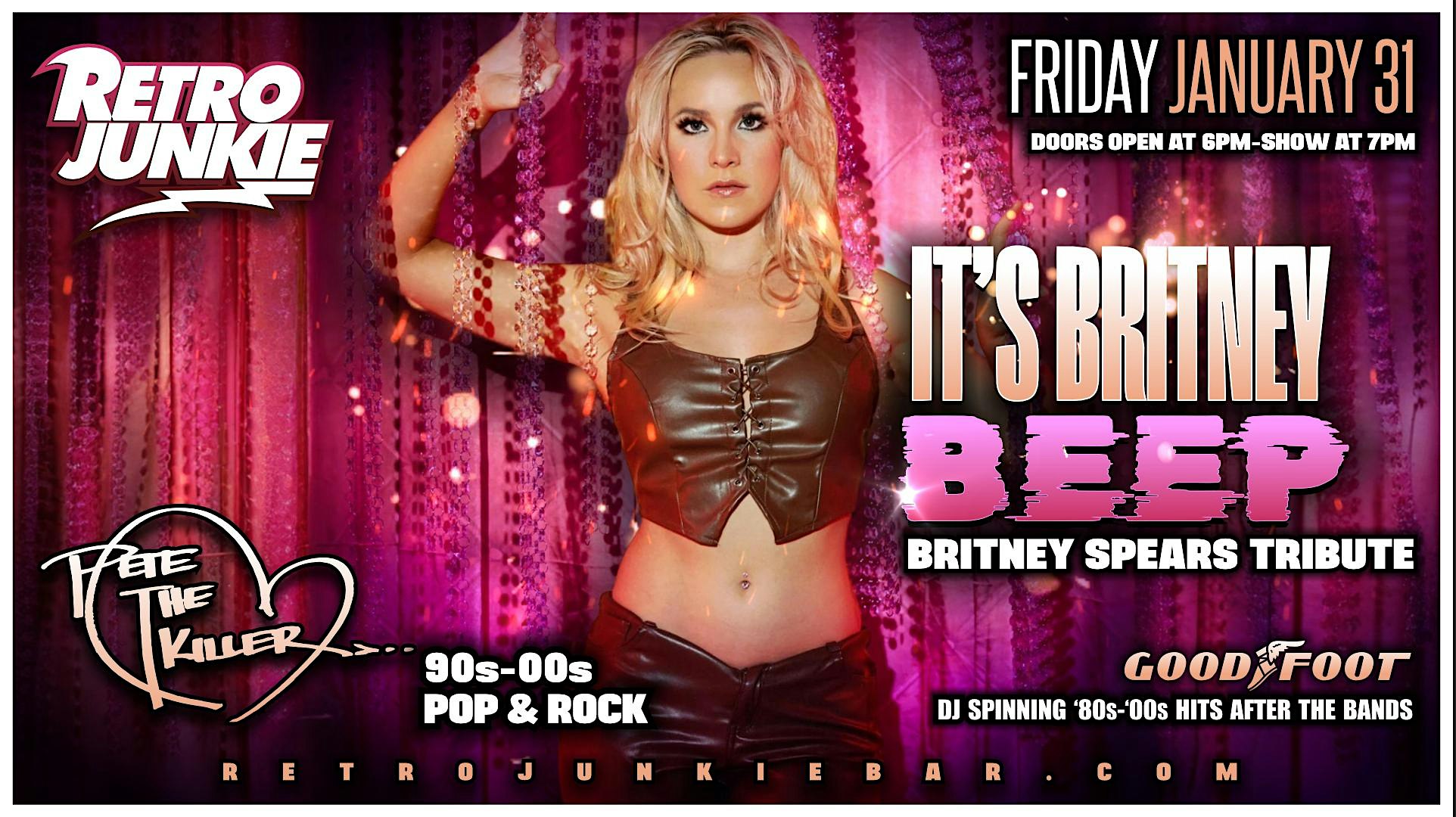 IT’S BRITNEY BEEP (Britney Spears Tribute) + PTK (90s-00s Party Hit Covers) – Walnut Creek, CA