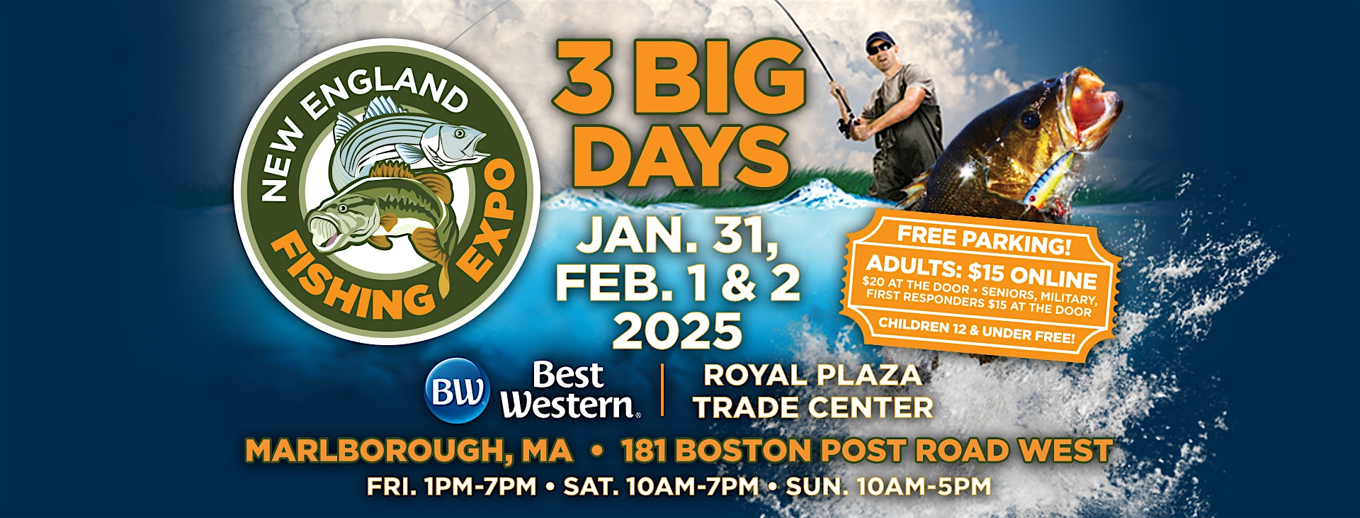 New England Fishing Expo – 2025 – Marlborough, MA