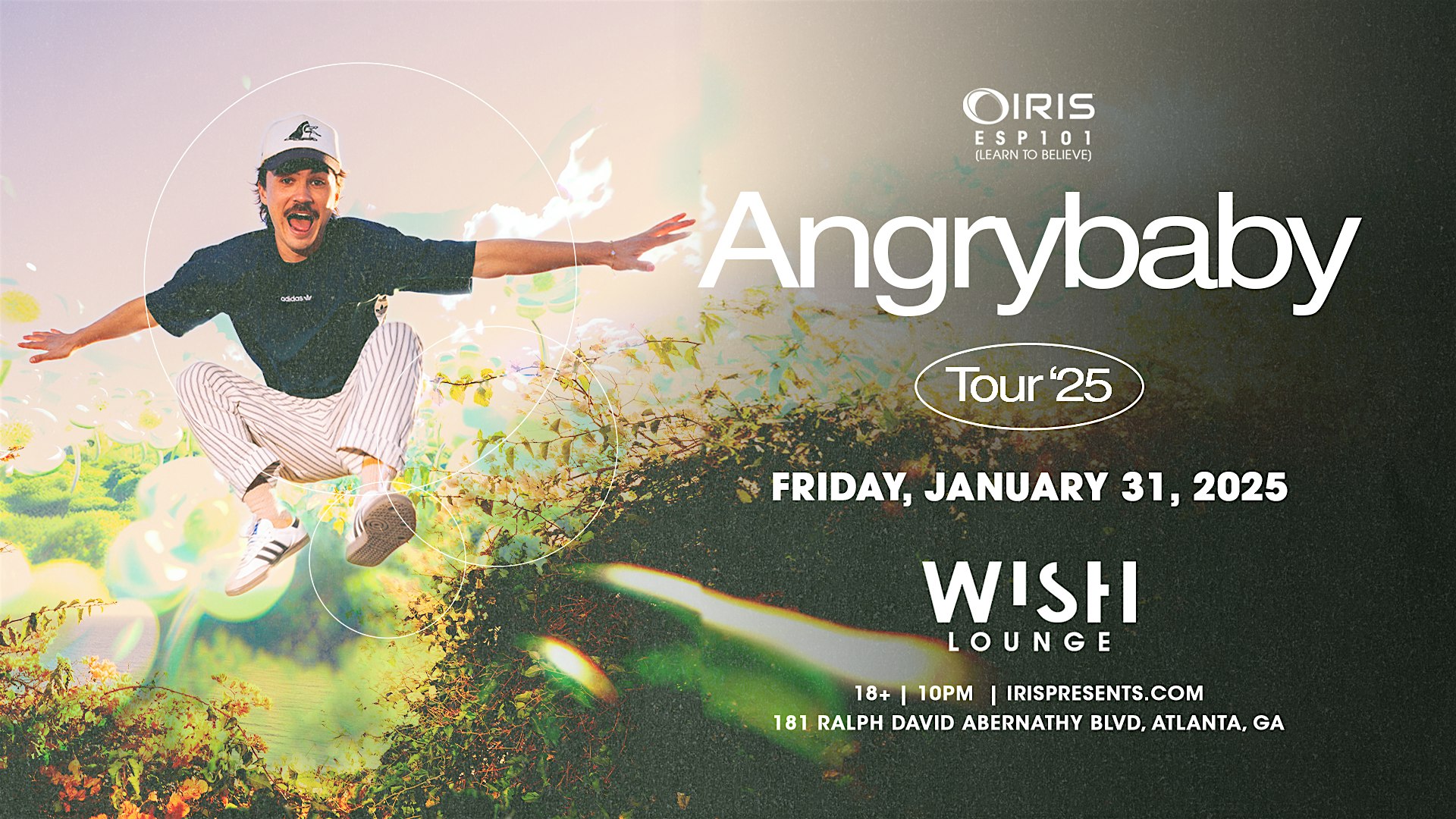 Iris Presents: Angrybaby @ Wish Lounge | Fri, Jan 31st! – Atlanta, GA