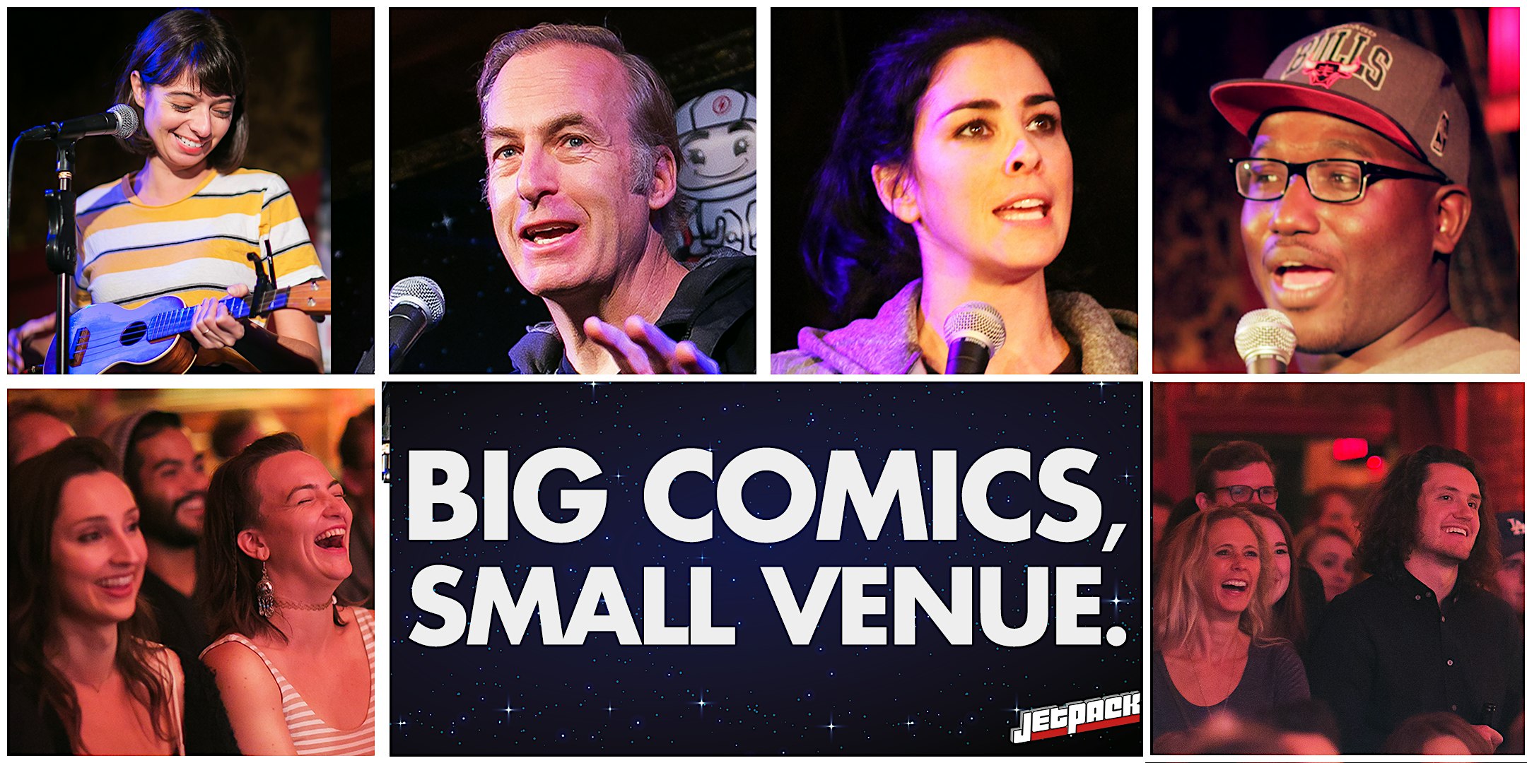 Jetpack Comedy Show: Big Comics, Small Venue – West Hollywood,