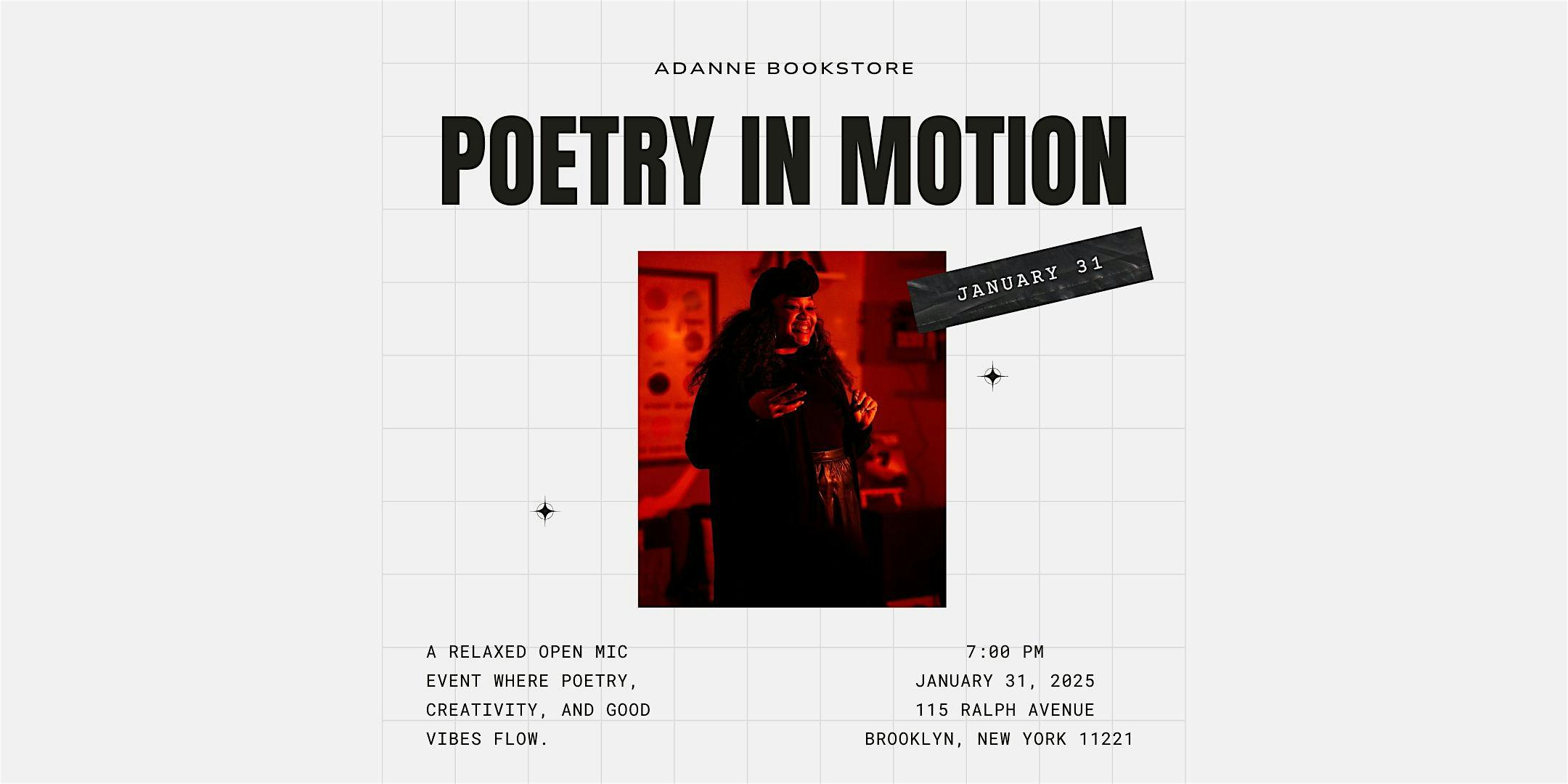 Poetry In Motion – brooklyn, NY