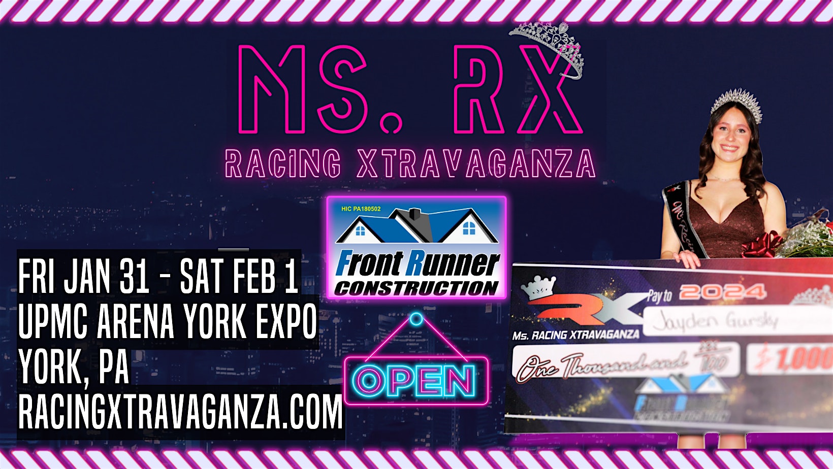 2025 Ms. Racing Xtravaganza Contest presented by Front Runner Construction – York, PA