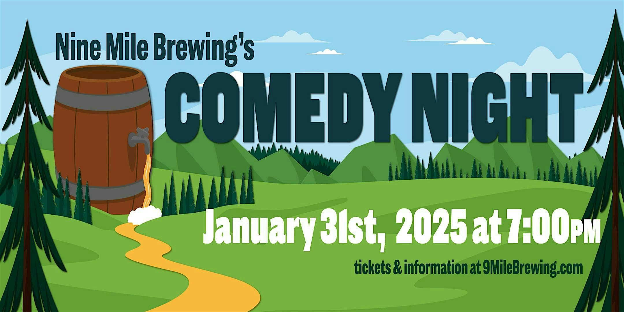 Comedy night at 9mile Brewing Returns! – Bloomington, MN