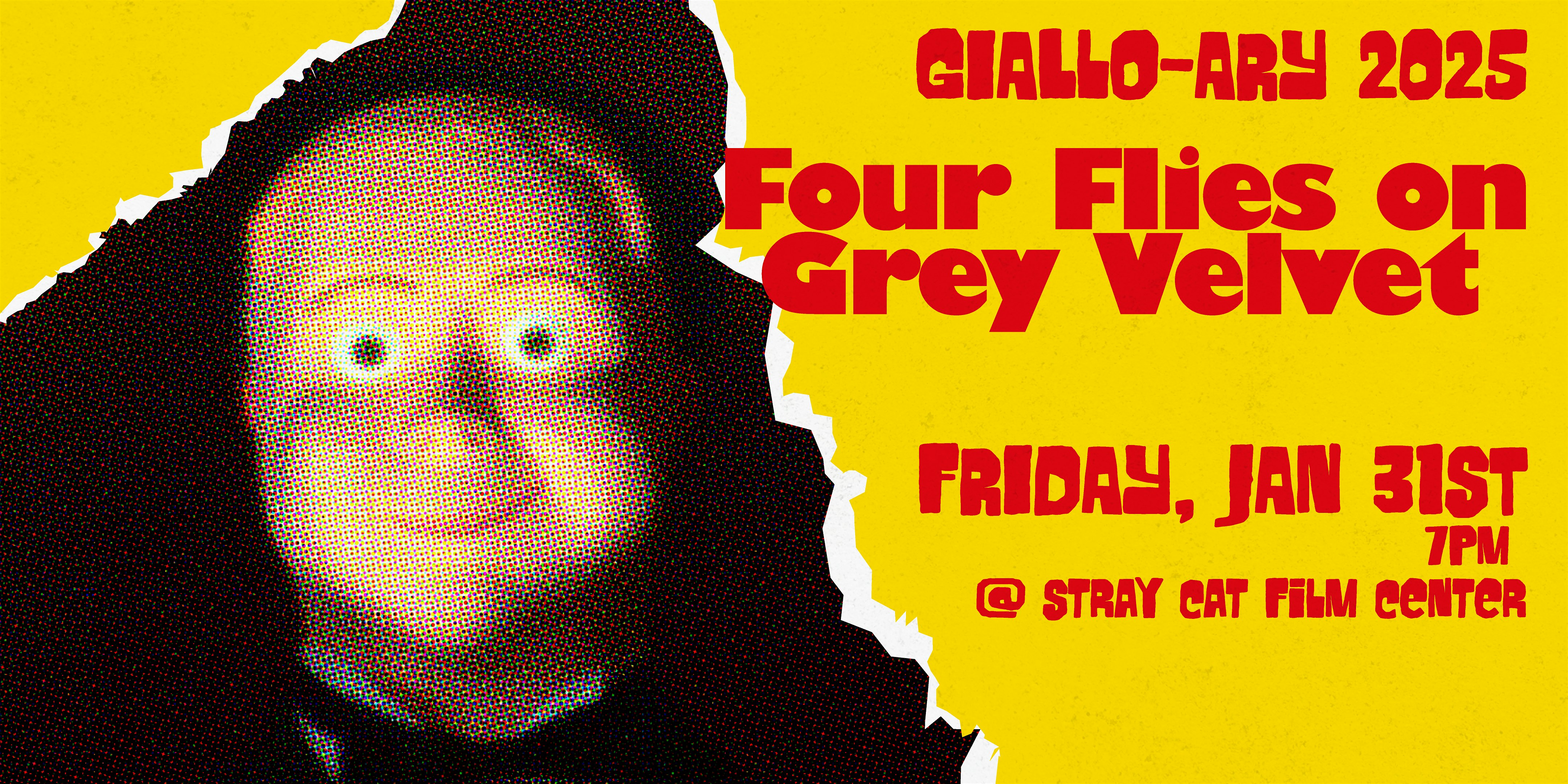 FOUR FLIES ON GREY VELVET // Giallo-ary 2025 – Kansas City, MO