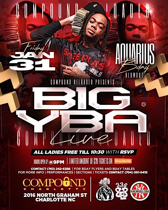 BIG YBA INVADES COMPOUND – Charlotte, NC