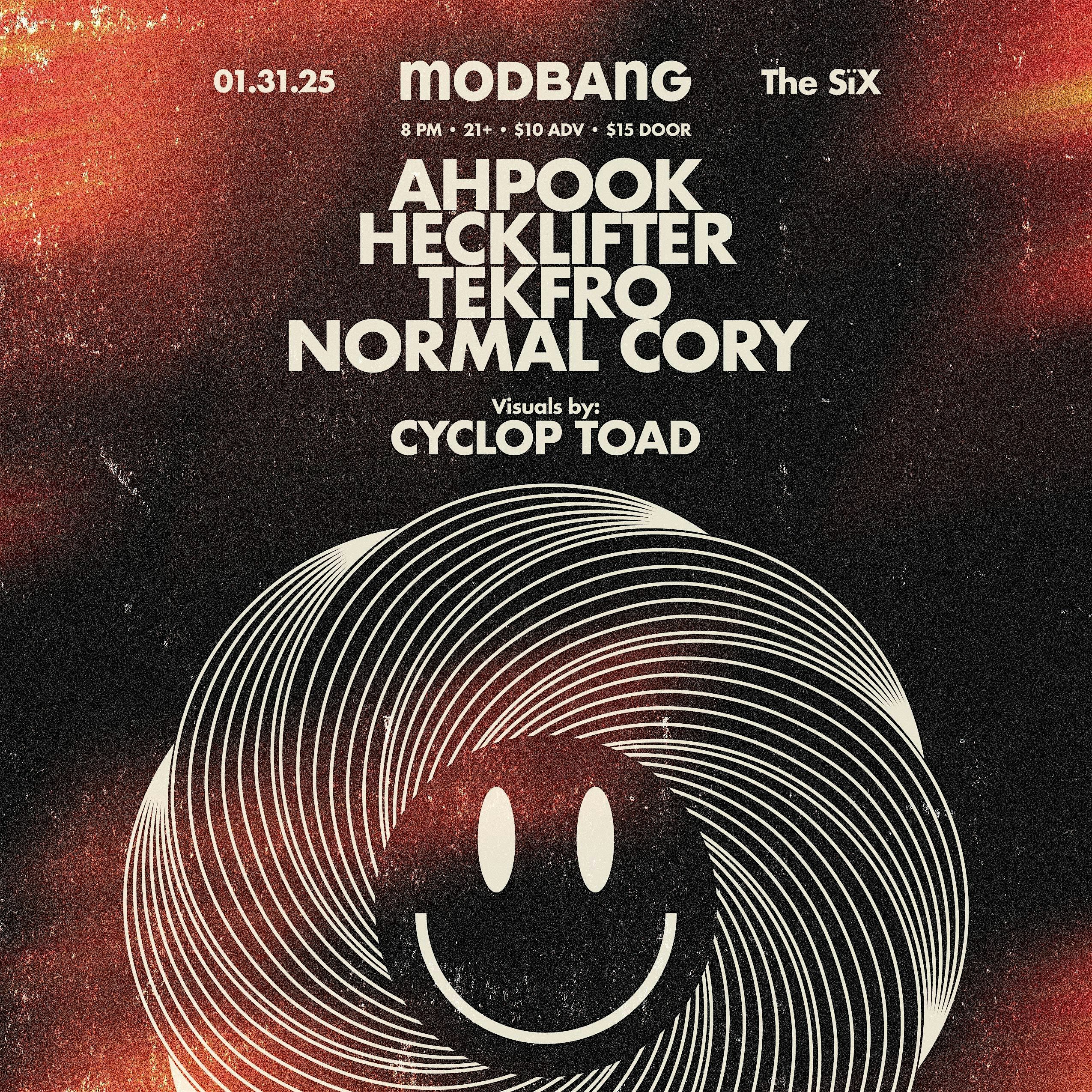 MODBANG Presents: Ahpook+Hecklifter+Tekfro+Normal Cory – Portland, OR