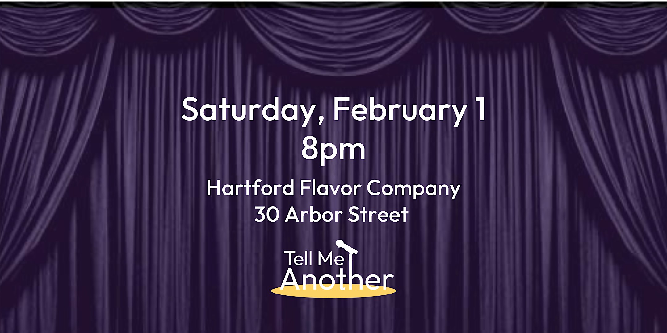 Tell Me Another: An Evening of Live Personal Storytelling – Hartford, CT,