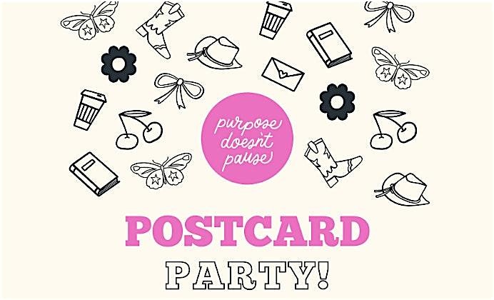 PDP Postcard Party // Winston Salem, NC – Winston-Salem, NC