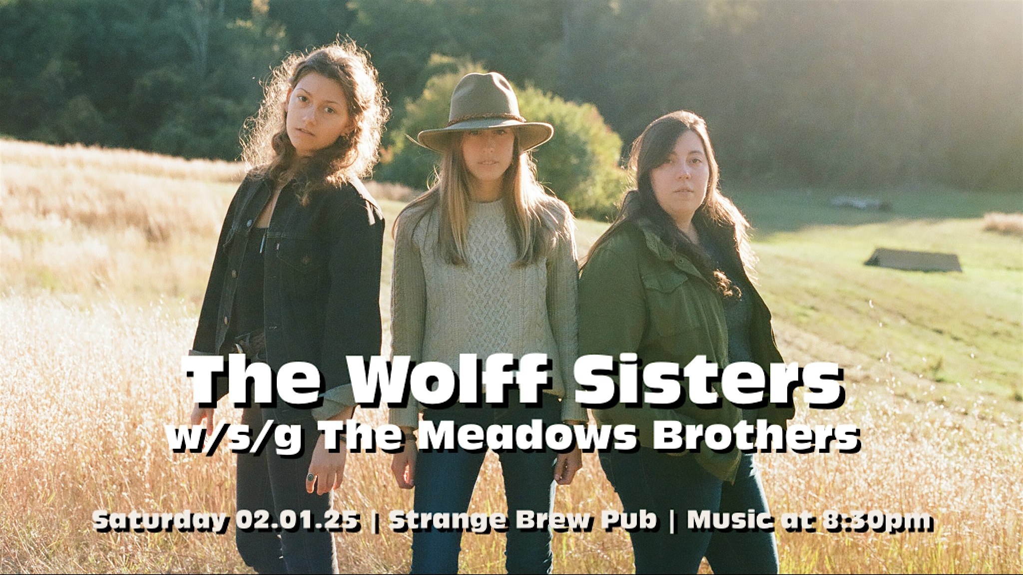 The Wolff Sisters w/s/g The Meadows Brothers – Norwich, CT