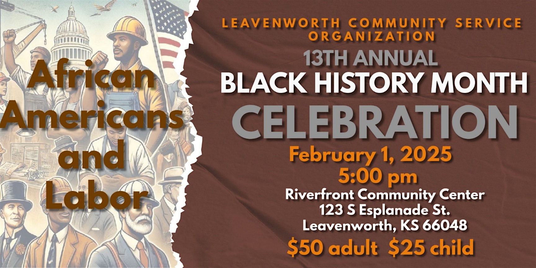 13th Annual Black History Month Celebration – Leavenworth, KS