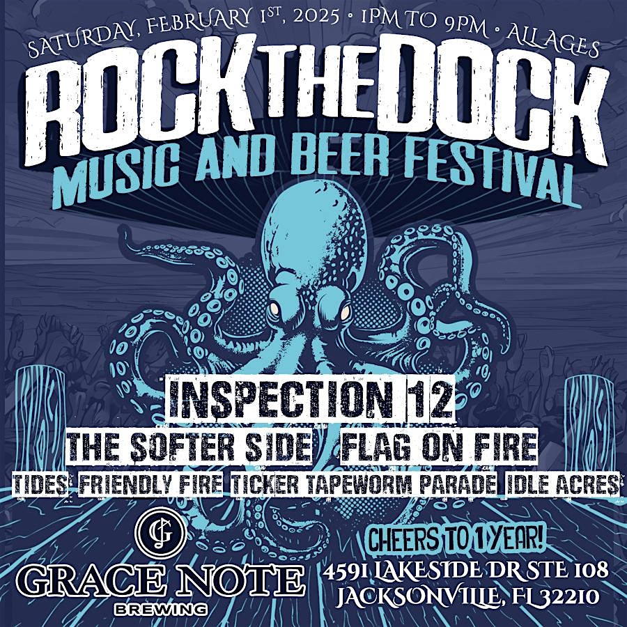 ROCK THE DOCK MUSIC AND BEER FESTIVAL (VIP) – Jacksonville, FL