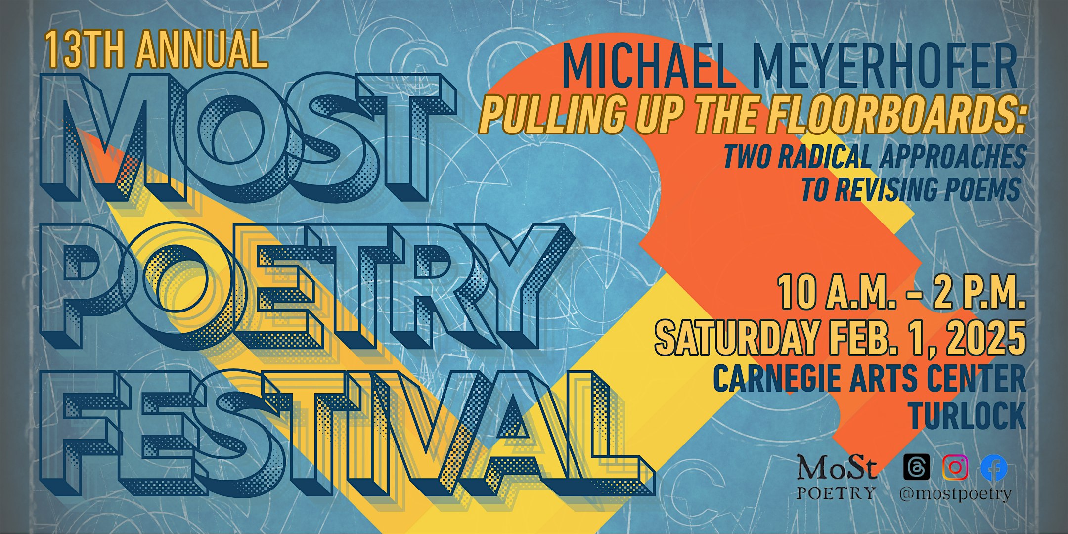 13th Annual MoSt Poetry Festival – Turlock, CA