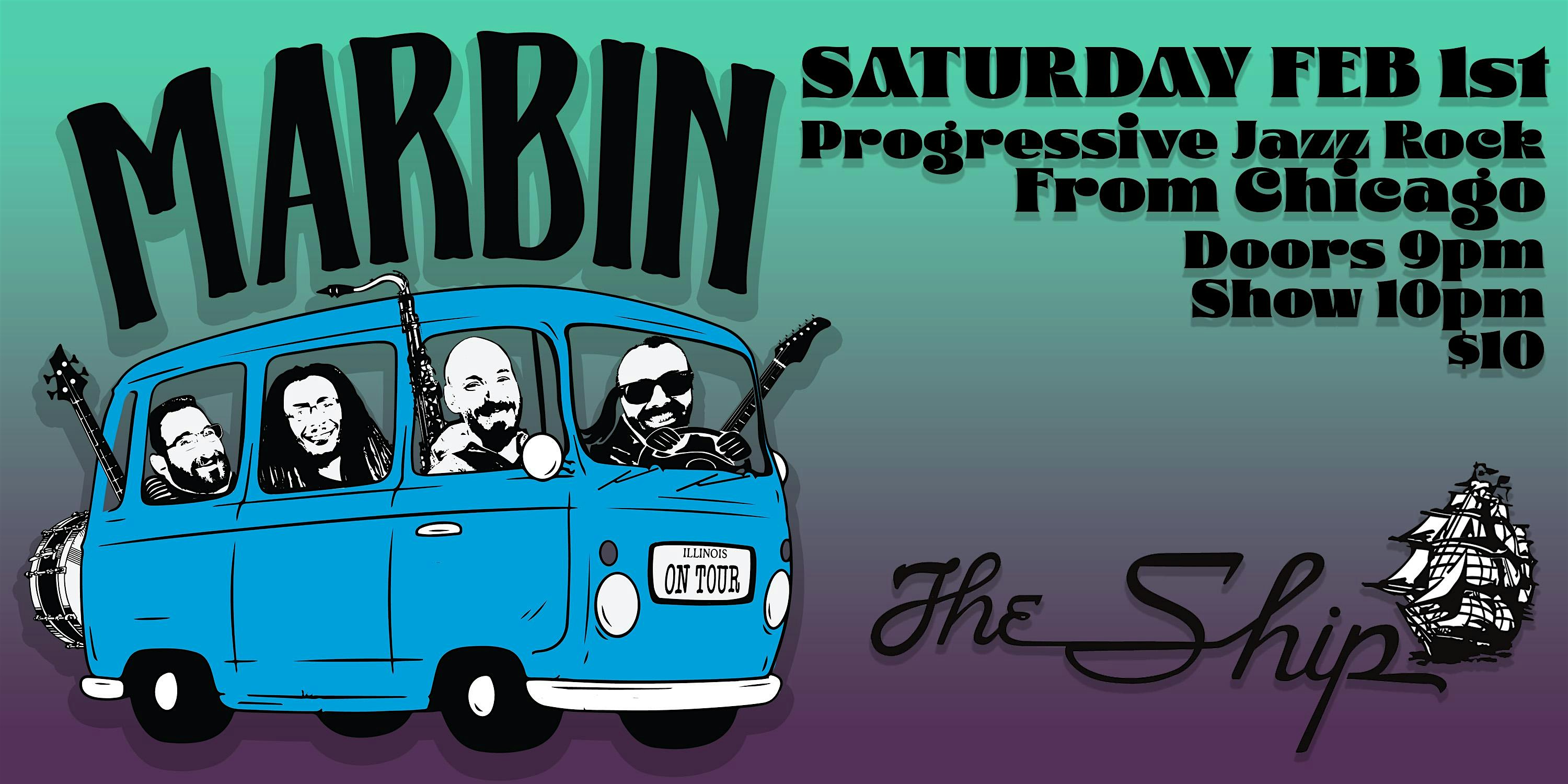 MARBIN ~ progressive jazz rock from Chicago – Kansas City, MO