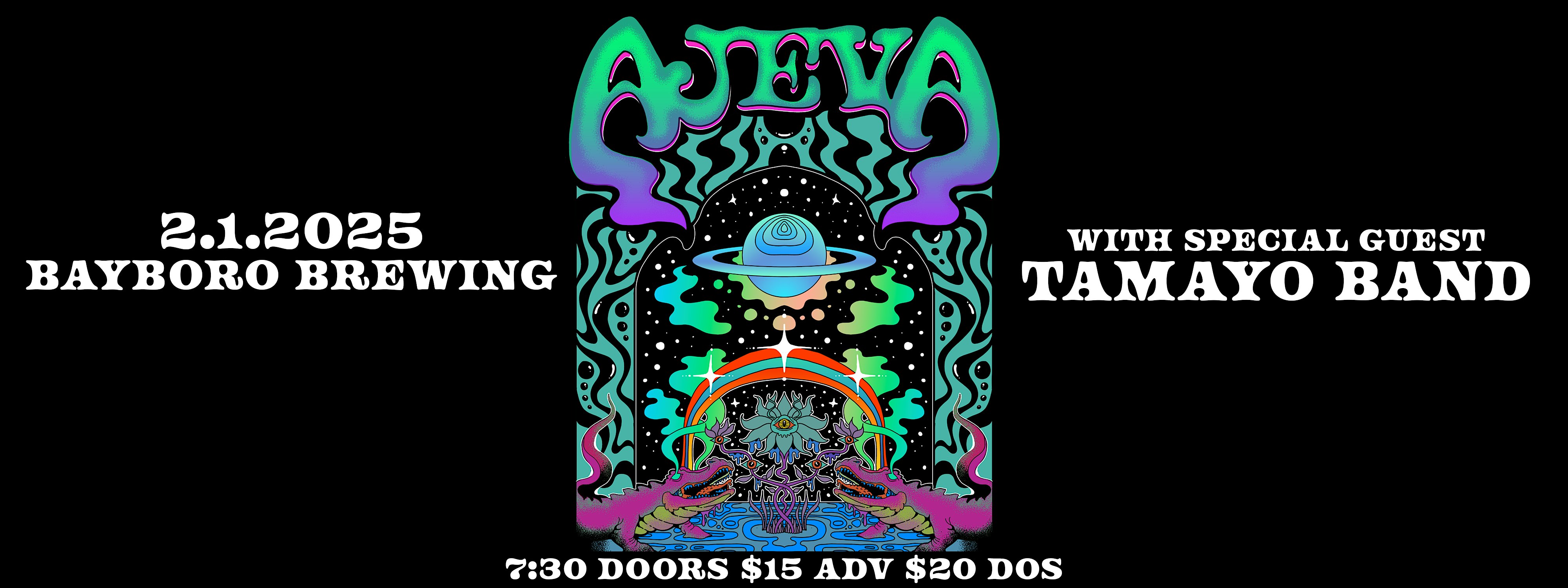 Ajeva’s Hometown Throwdown w/ TAMAYO at Venue at Bayboro Brewing St.Pete FL – St. Petersburg, FL