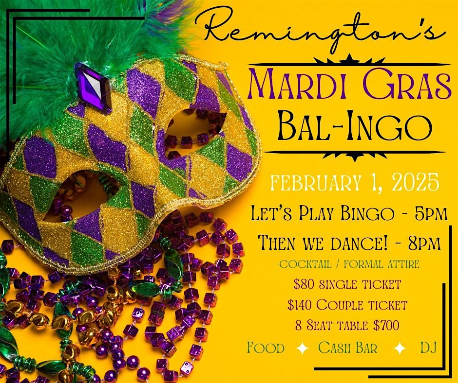 Mardi Gras Bingo and Ball – Shreveport, LA