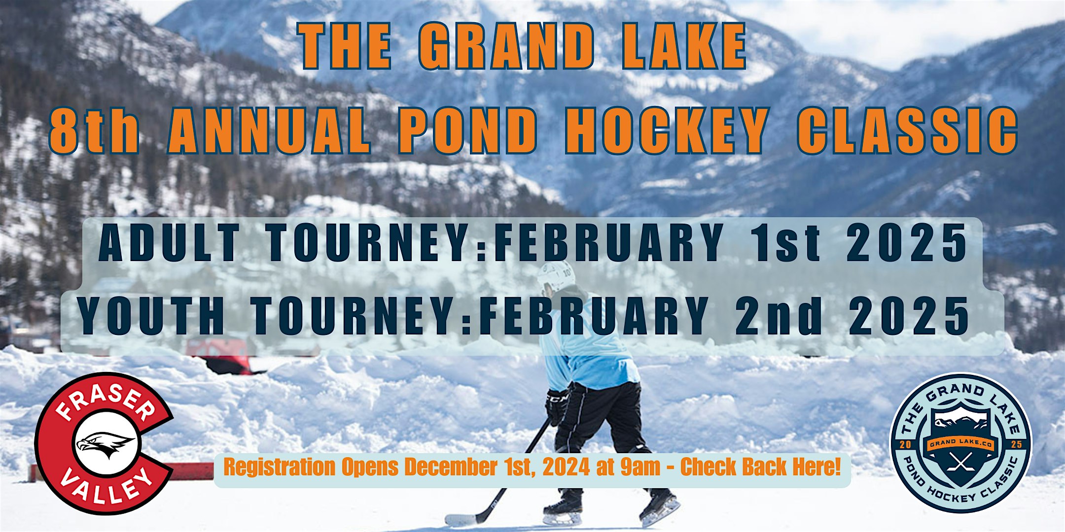 8th Annual Pond Hockey Classic – Team Registration – Grand Lake, CO