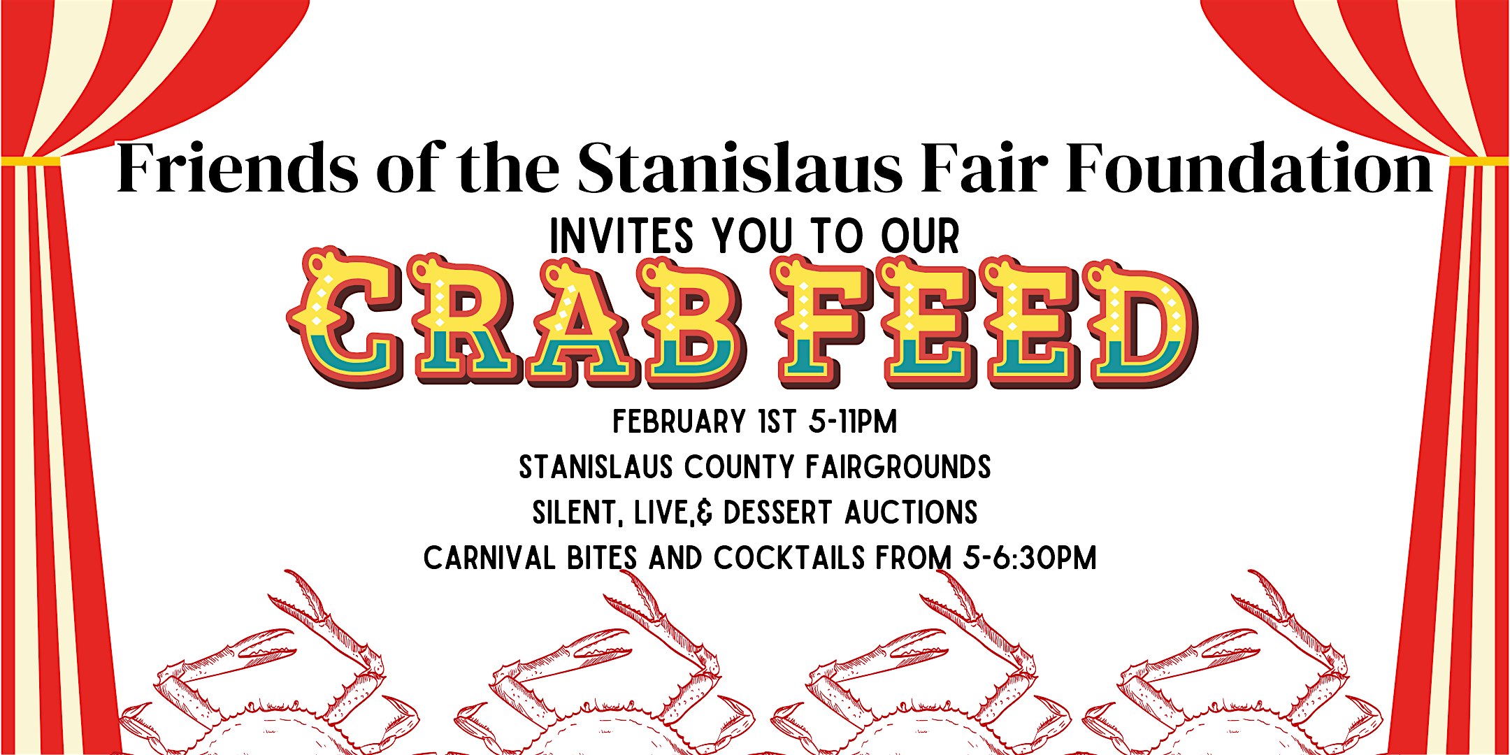 Friends of the Fair Crab Feed – Turlock, CA