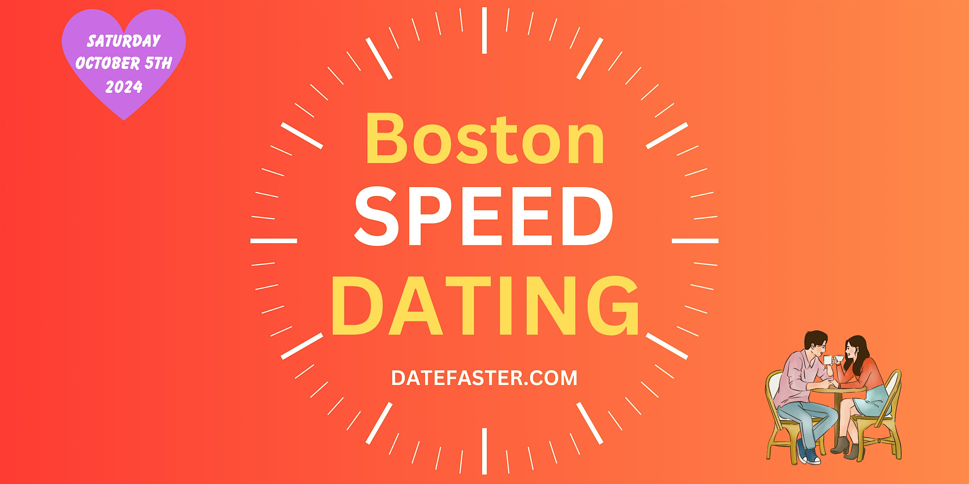 Speed Dating Boston Singles 24-39 – Boston, MA